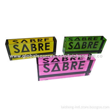 Acrylic Placard Box Logo